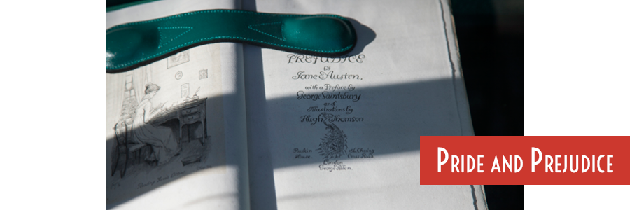 open copy of pride and prejudice