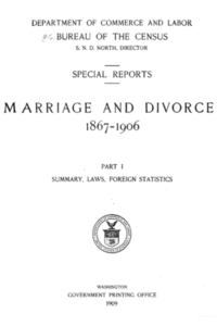 title page of Marriage and Divorce