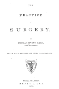 title page of Practice of Surgery